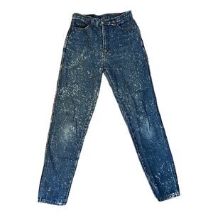 Womens Vintage 1980's Jeans Made in the shade speckled high rise baggy